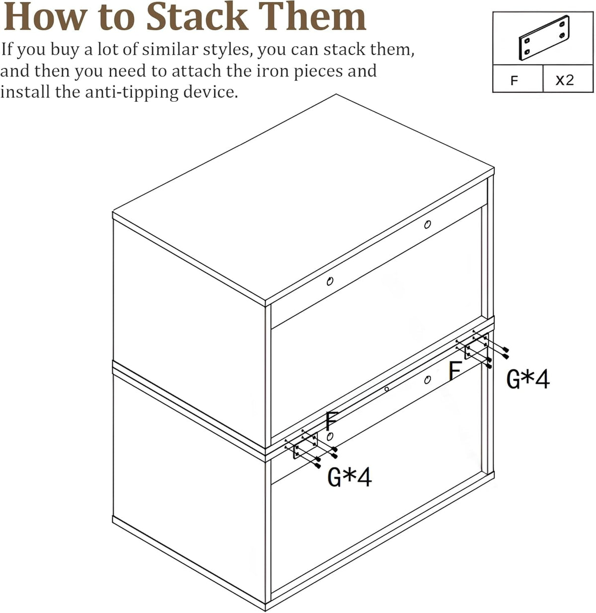 CozyHome Cube Storage Organizer with Acrylic Door, White Stackable Bookshelf, Modular Cubby Storage System, Cubby Organizer Wooden Display Shelf for Closet, Living Room, Bedroom, Apartment, Dorm