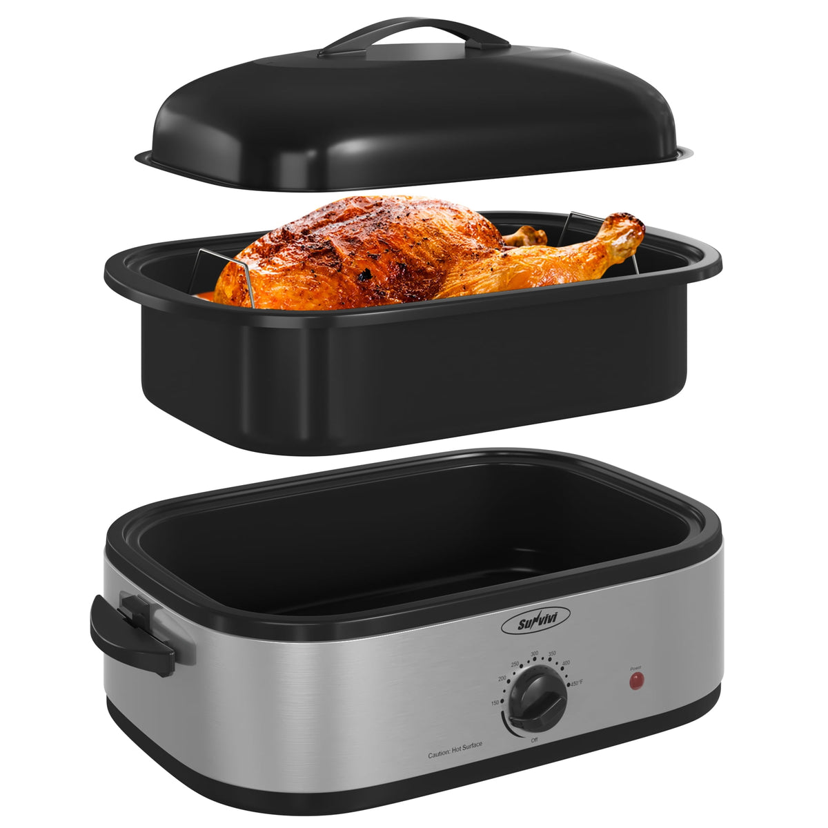 14 Quart Electric Roaster Oven
