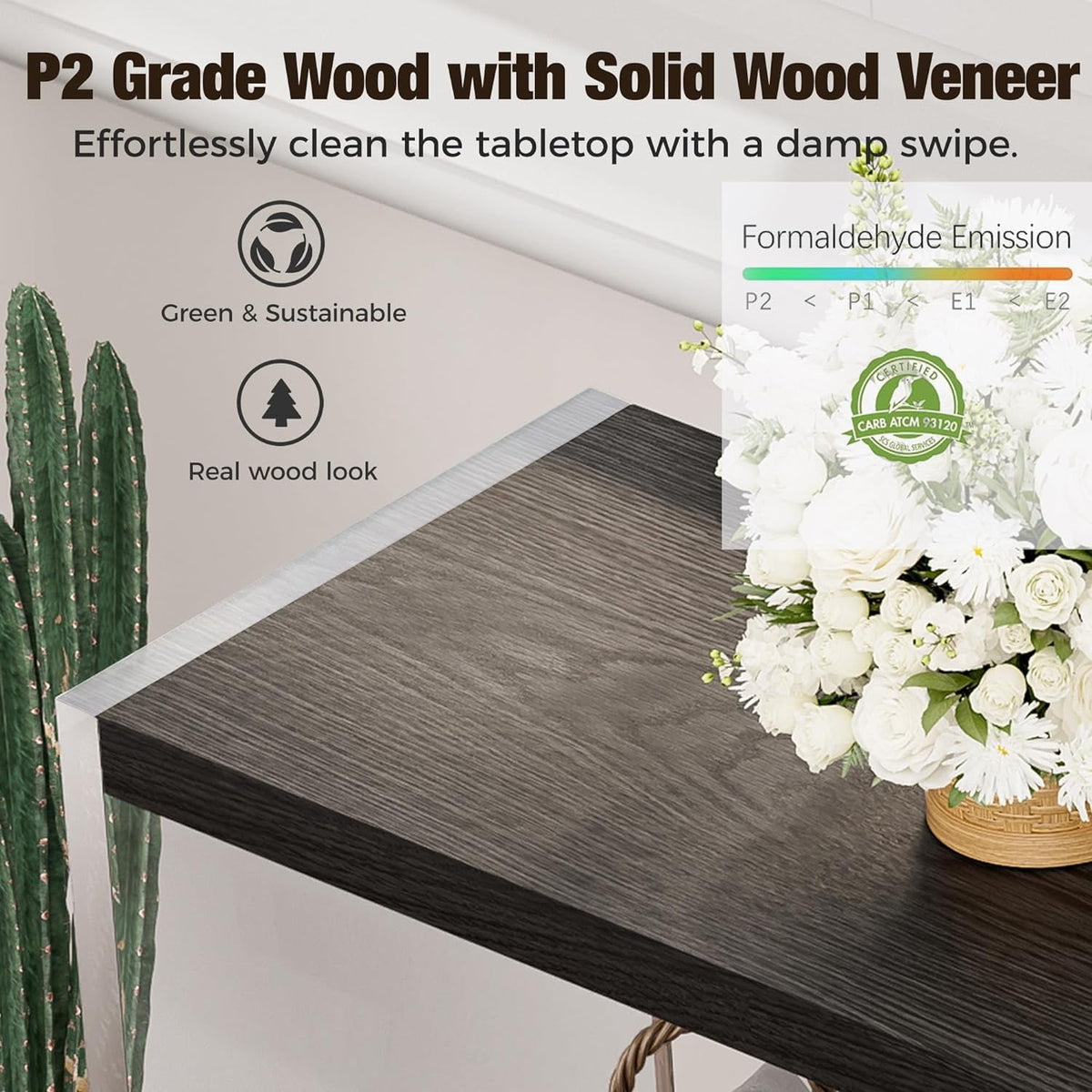 Acrylic Console Table, 47.24" Modern Entryway Table with Storage Shelf, Clear Acrylic Doorway Table, 2-Tier Sofa Table for Living Room, Bedroom, Hallway, and Dining Room (Natural Oak)