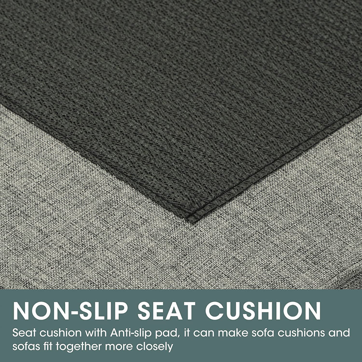 Royalcraft Patio Wicker Chair All Weather Wicker Single Armchair Rattan Sectional Sofa for Garden, Beach, Balcony and Poolside, Aluminum Frame