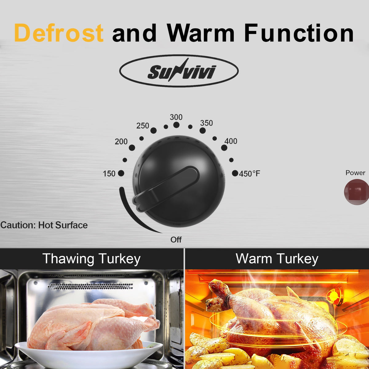 14 Quart Electric Roaster Oven