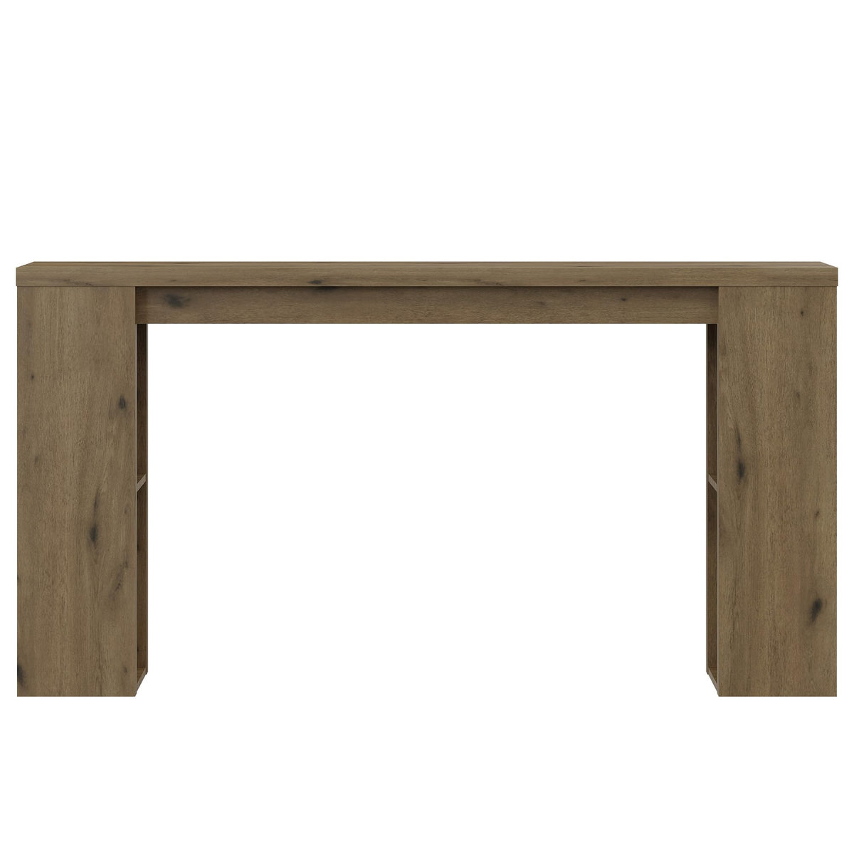 Royalcraft 63'' Long Console Table, Farmhouse Entryway Table with Storage, Narrow Sofa Table Behind the Coach, Wooden Rectangular Sofa Table for Living Room, Entrance, Hallway