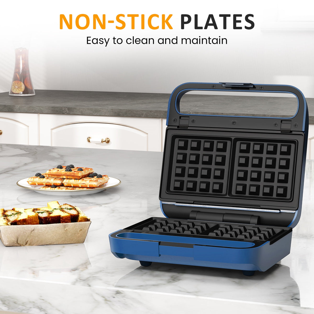 Royalcraft Multi-Function 3-in-1 Sandwich & Waffle Maker