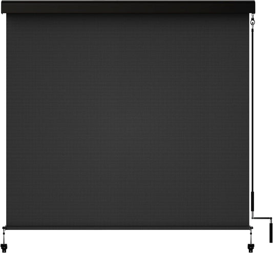 Royalcraft 6 x 6 Inches Outdoor Black Sun Shades Canopy, Waterproof UV Block Protection
