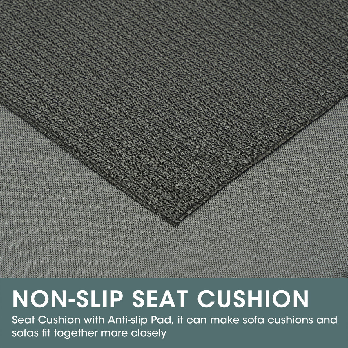 Royalcraft Outdoor Patio Furniture Set,9 Pieces Outdoor Sectional Wicker Sofa PE Rattan Conversation Sets with Non-slip Cushions,Aluminum Frame,Grey
